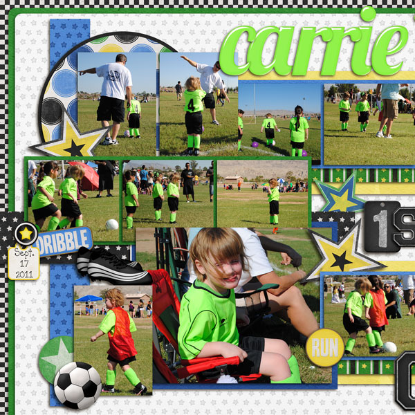 Carrie's 1st Game (Left)