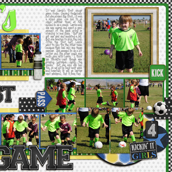 Carrie's 1st Game (Right)