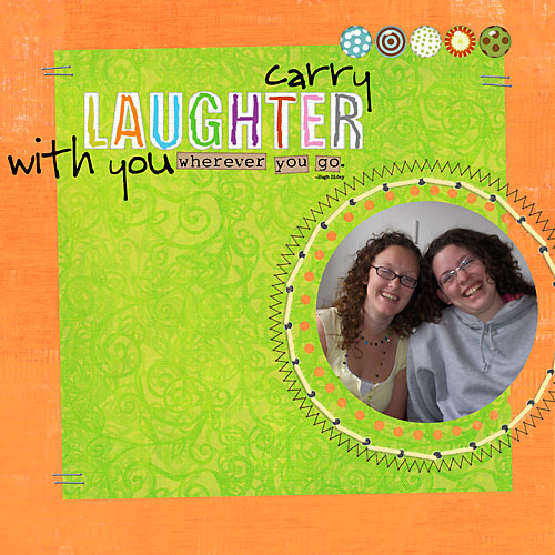 carry laughter with you