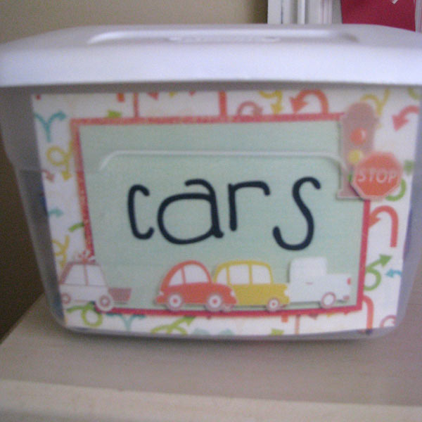 Cars Organizer