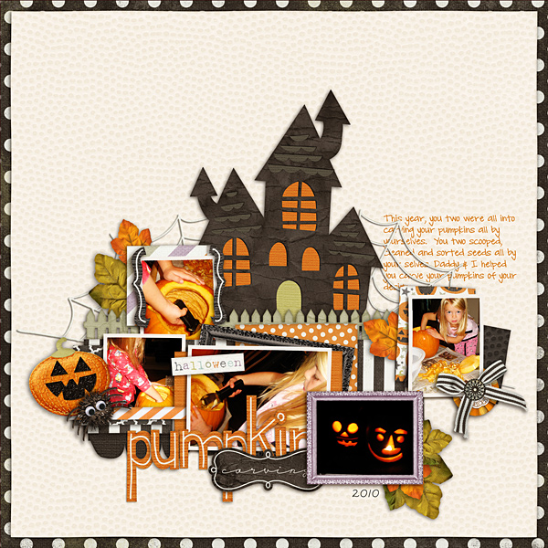 Carving Pumpkins - 2010