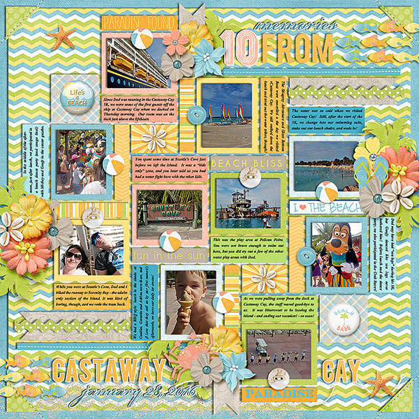 Castaway Cay Collage