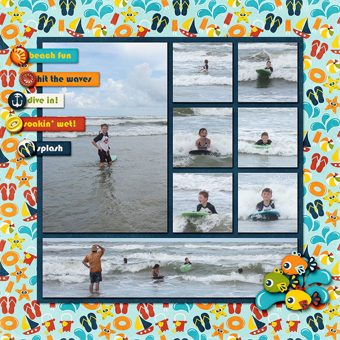 Catch a Wave (left)