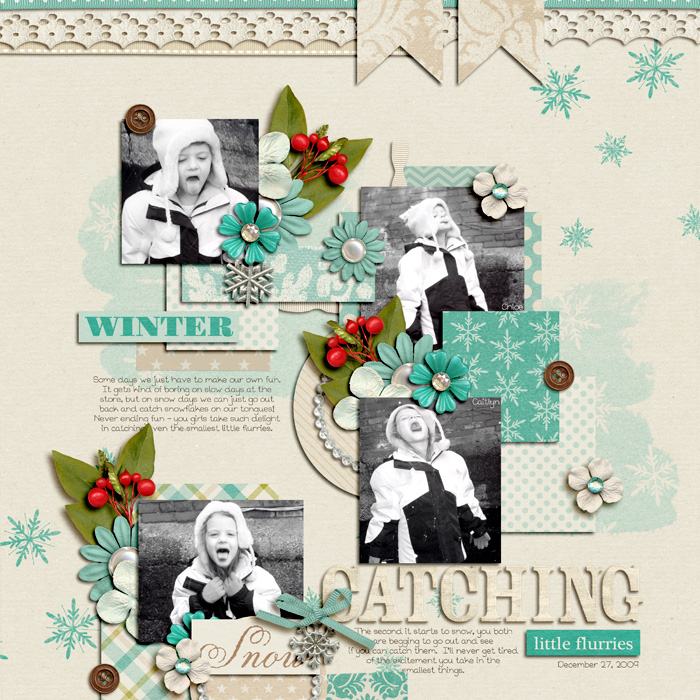 catching little flurries