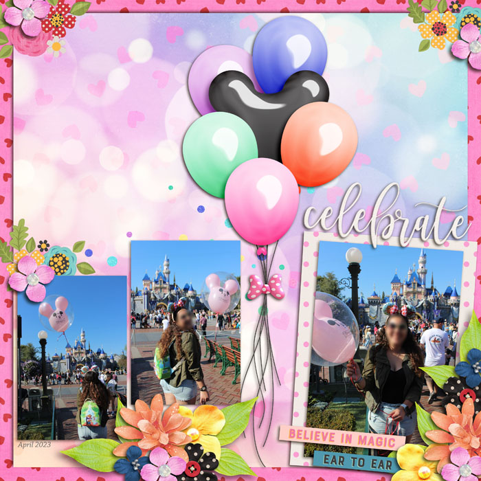 Celebrate Disney Balloon