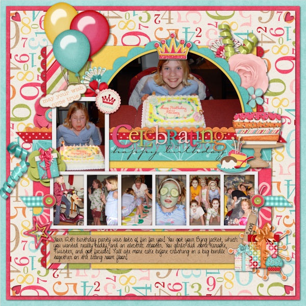 Celebrating - happy birthday