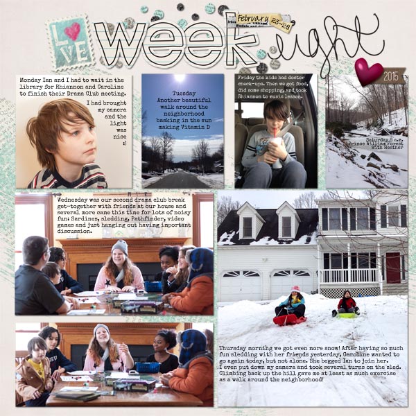 Challenge: Journal on Photos -- My Week 08