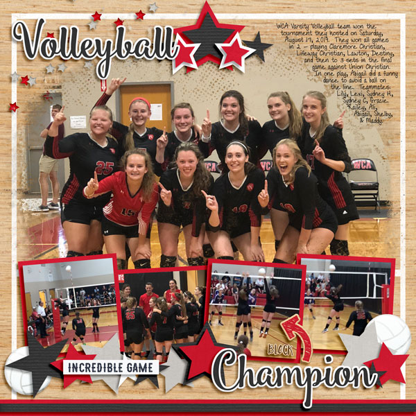 Champions - Varsity Volleyball Tournament 2019
