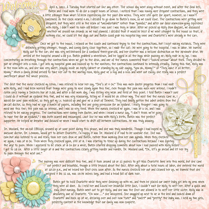 Charlotte's Birth Story