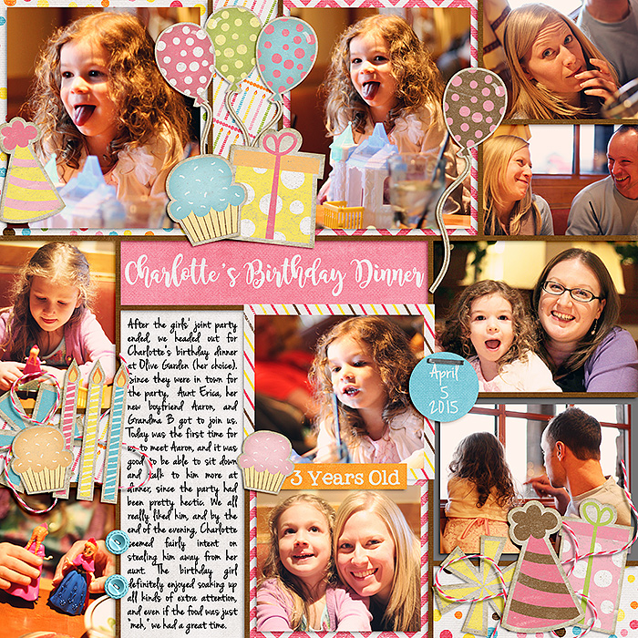 Charlotte's Birthday Dinner