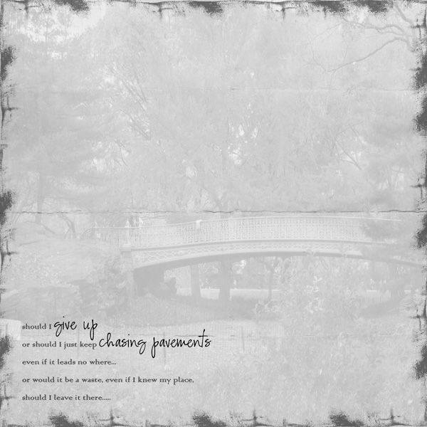 Chasing Pavements