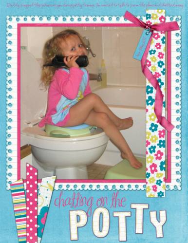 Chatting on the Potty