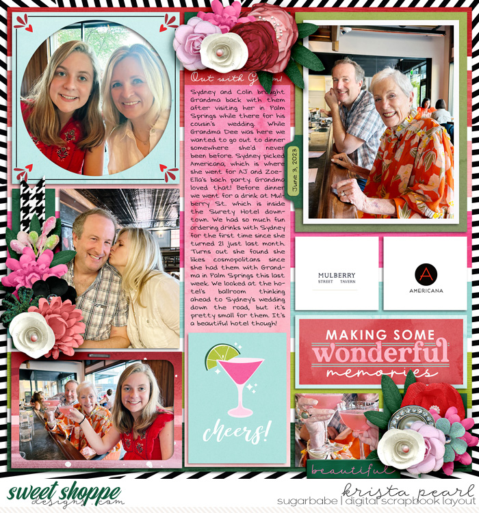 Cheers: Out with Gram!