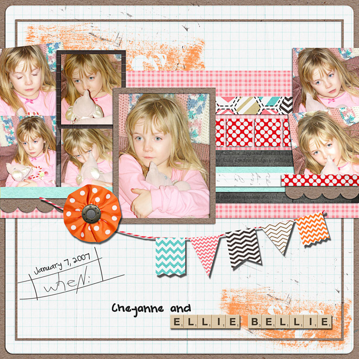 Cheyanne and Ellie Bellie