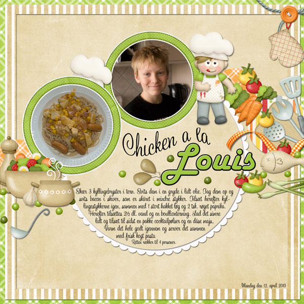 Chicken a la Louis