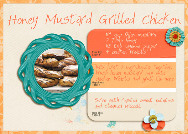 Chicken Recipe Card