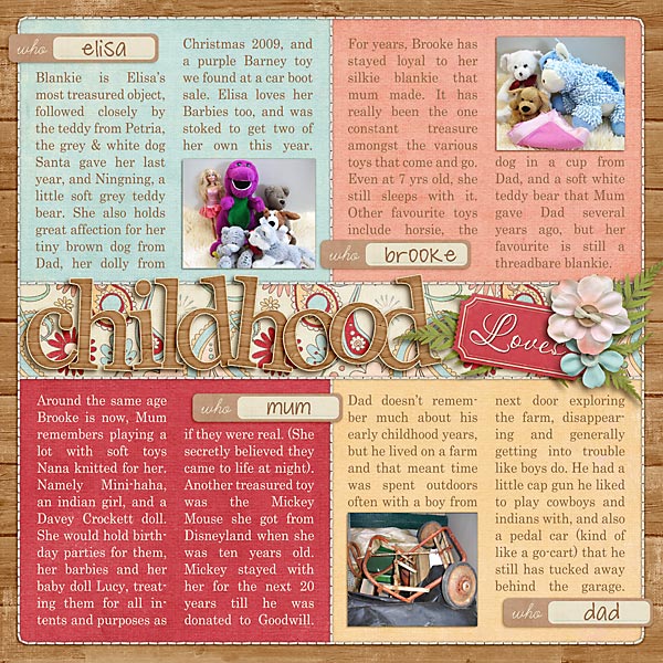Childhood loves