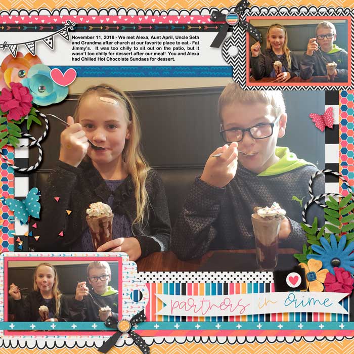 Chilled Hot Chocolate Sundaes