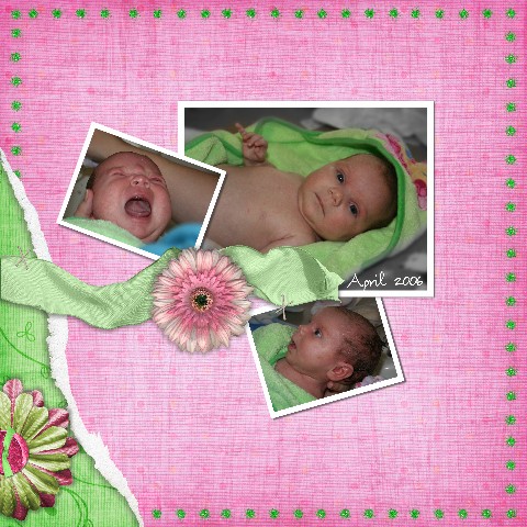 Chloe Bath Time
