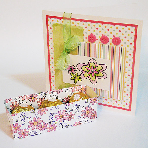 Chocolate and Card Gift Set