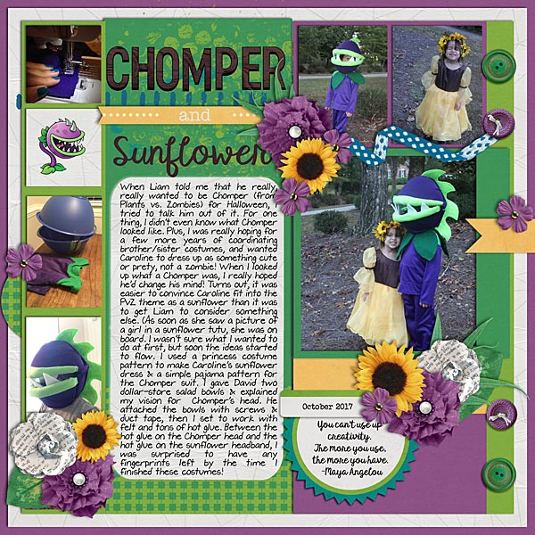 Chomper & Sunflower #8 May Passport