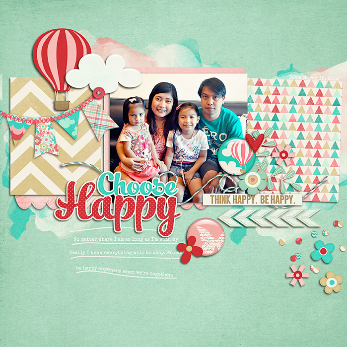 Choose happy, be happy