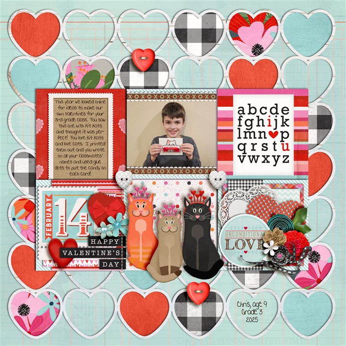 Chris' Valentines 2025 - 3rd Grade