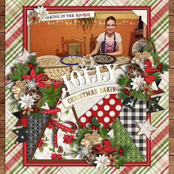 Christmas baking