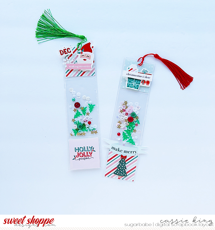 Christmas bookmarks