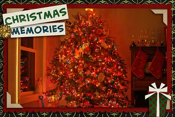 Christmas Brag Book Cover