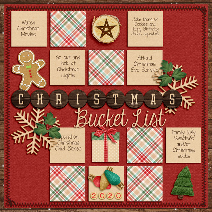Christmas Bucket List