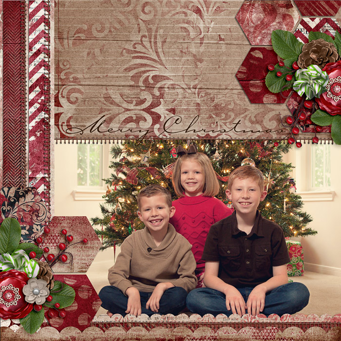 Christmas card photo