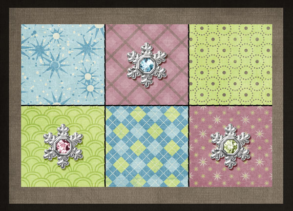 Christmas cards 2010 :: Rectangles
