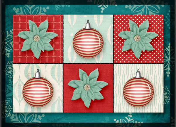 Christmas cards 2010 :: Rectangles