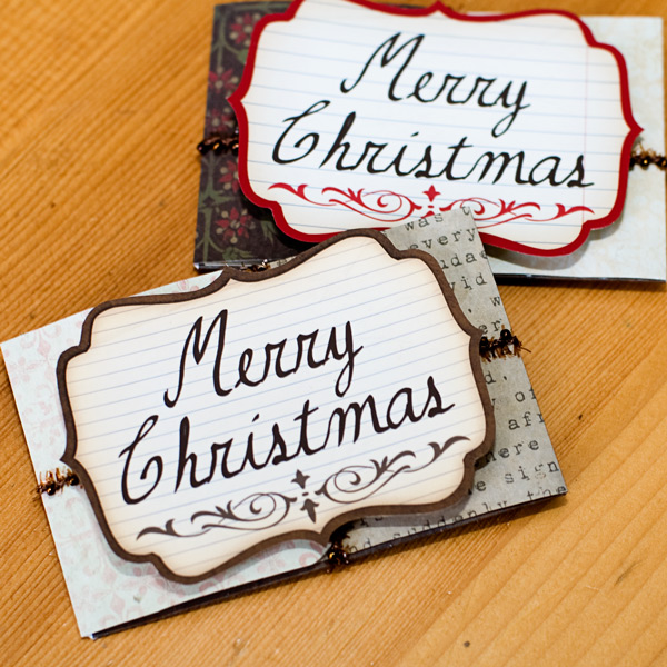 Christmas GC holders