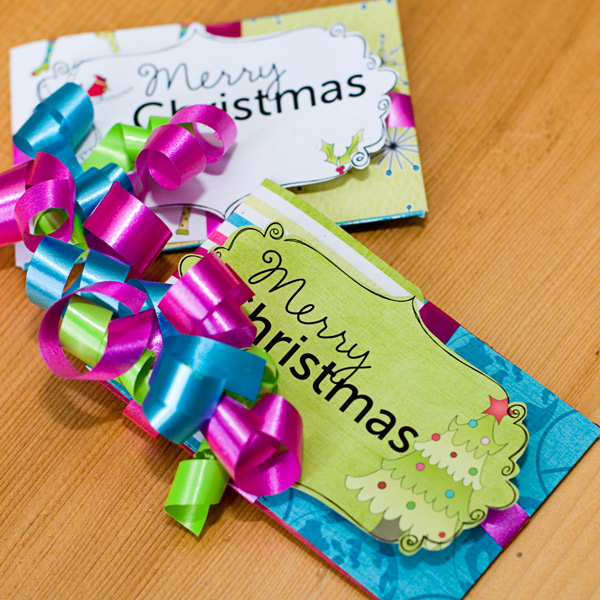 Christmas GC holders