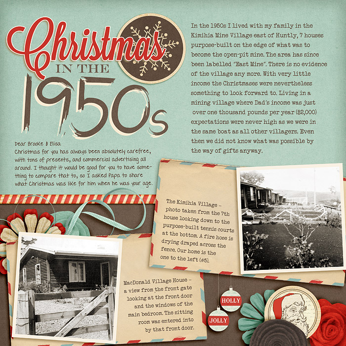 Christmas in the 1950s (2 pager)