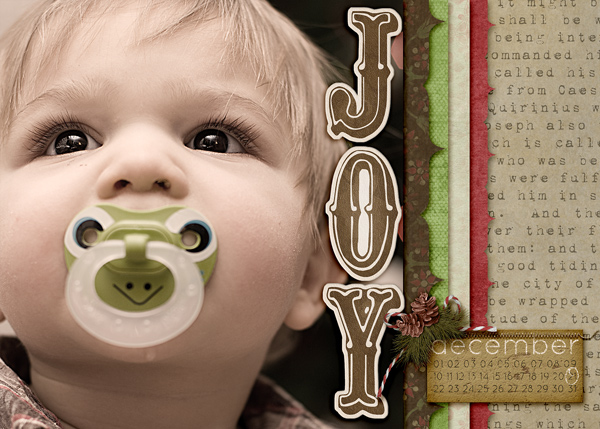Christmas Joy - Right page