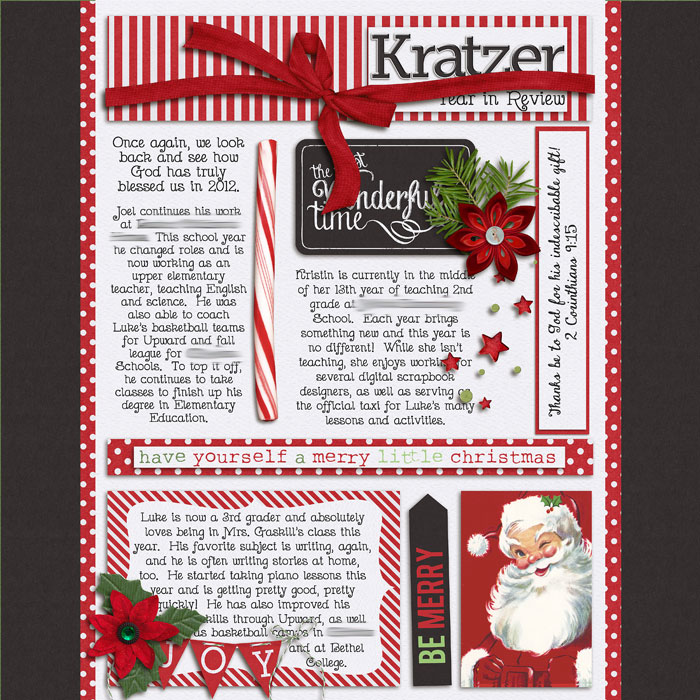 christmas letter.