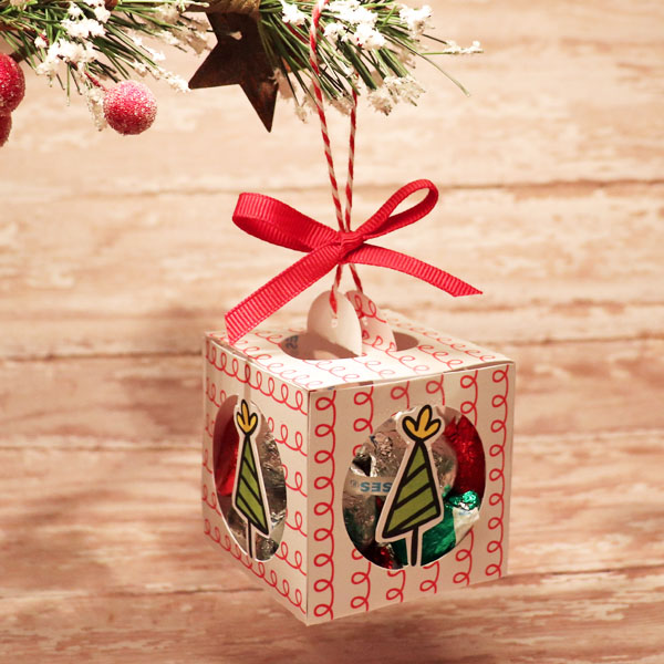 Christmas Ornament treat box