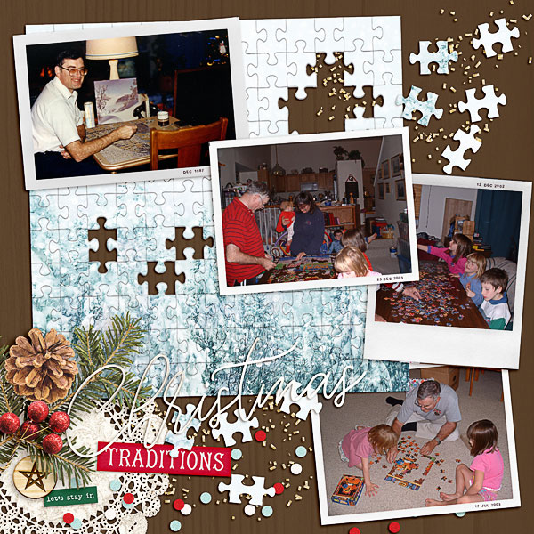 Christmas Puzzles Tradition -  page 1