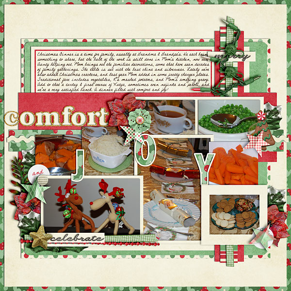 Christmas ready-to-use page
