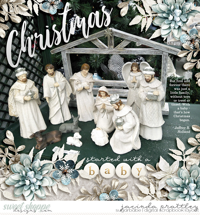 Christmas started with a baby