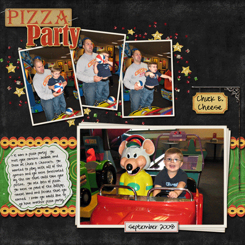 Chuck E Cheese Pizza Party