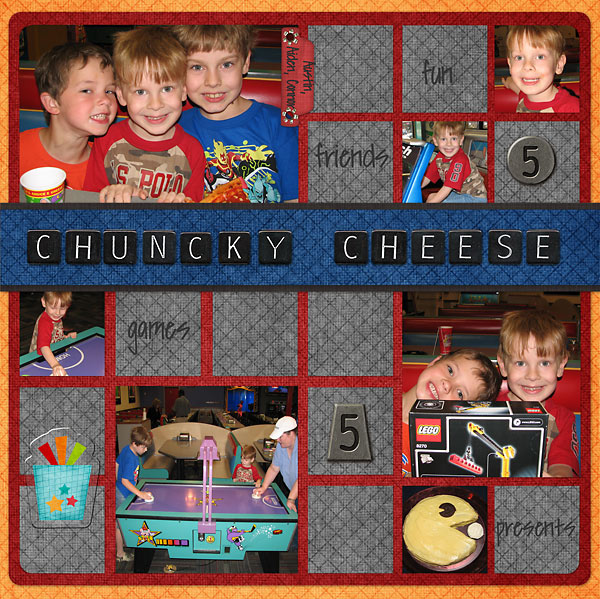 Chuncky Cheese Birthday