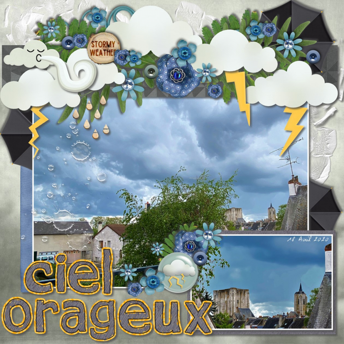 Ciel Orageux Stormy Sky