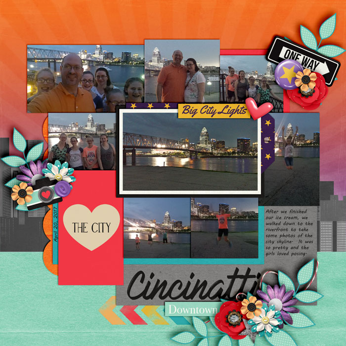 Cincinatti City Skyline