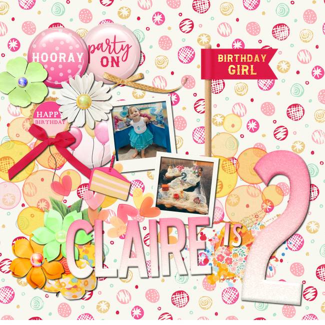 Claire is Two