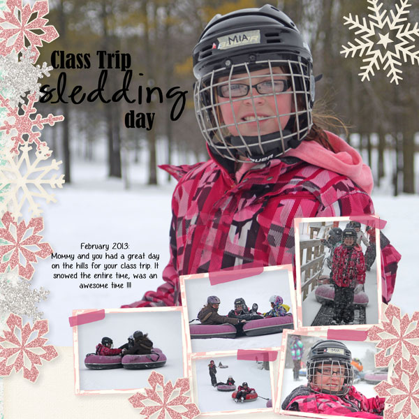 Class Trip Sledding