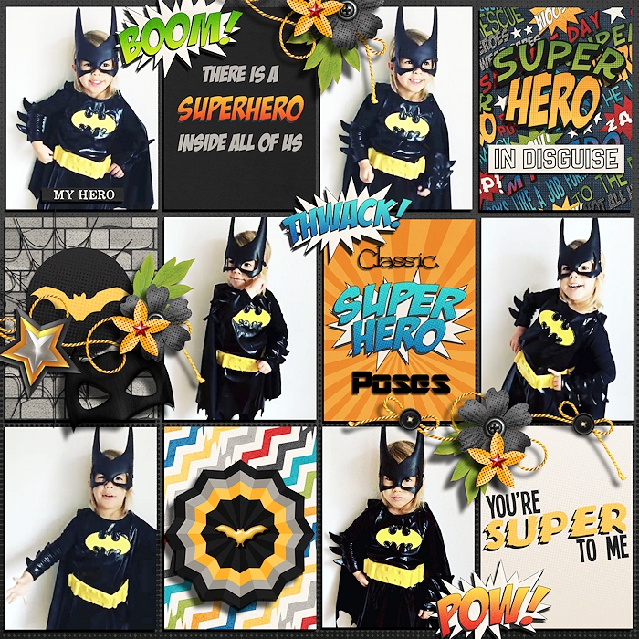 Classic Super Hero Poses